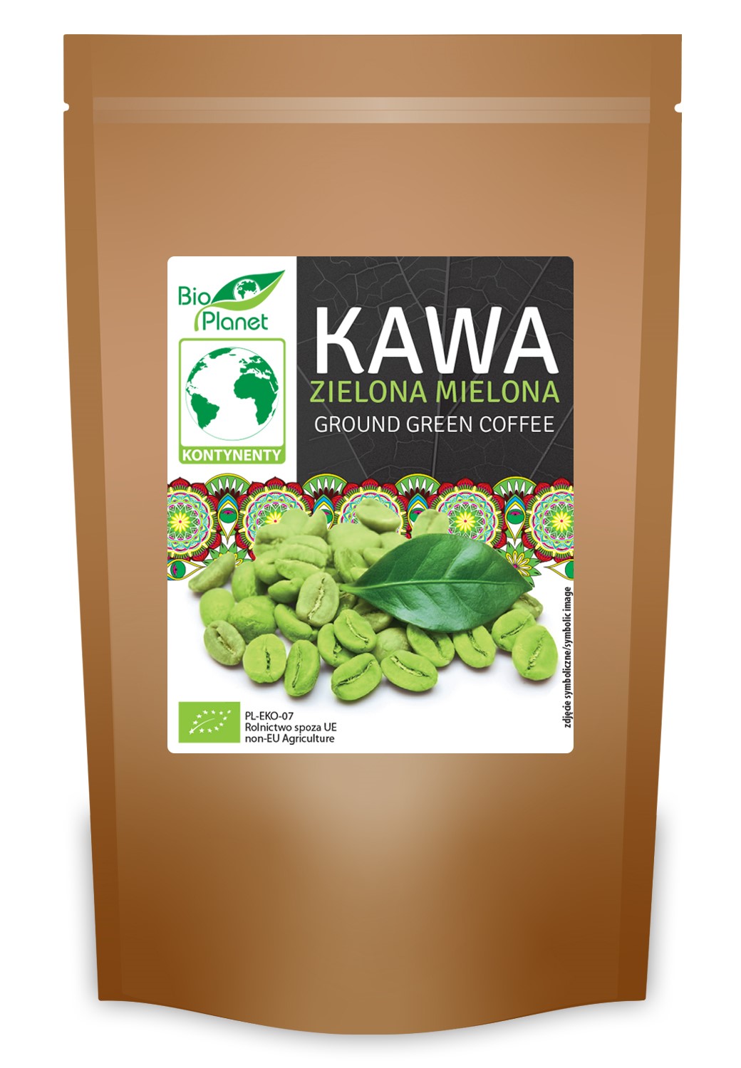 Kawa Zielona Mielona Bio 250 G - Bio Planet