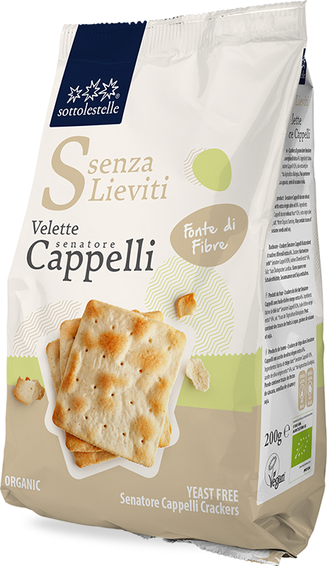 Krakersy Z Pszenicy Durum Cappelli Bio 200 G - Sottolestelle
