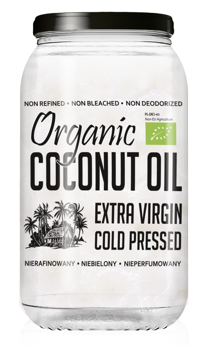 Olej Kokosowy Virgin Bio 1 L - Diet-Food