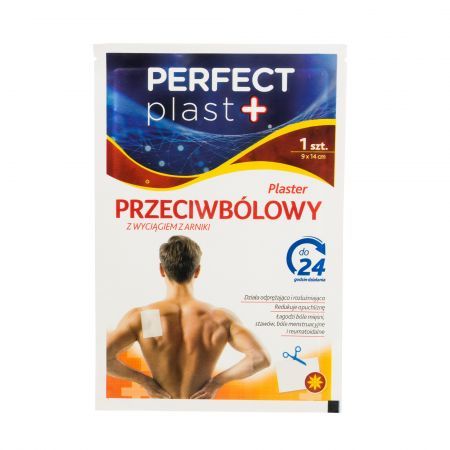 Plaster Przeciwbólowy Wyciąg Z Arniki 1 Szt. (9 X 14 Cm) - Perfect Plast