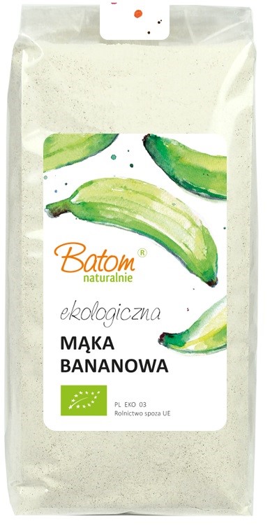 Mąka Bananowa Bio 500 G - Batom