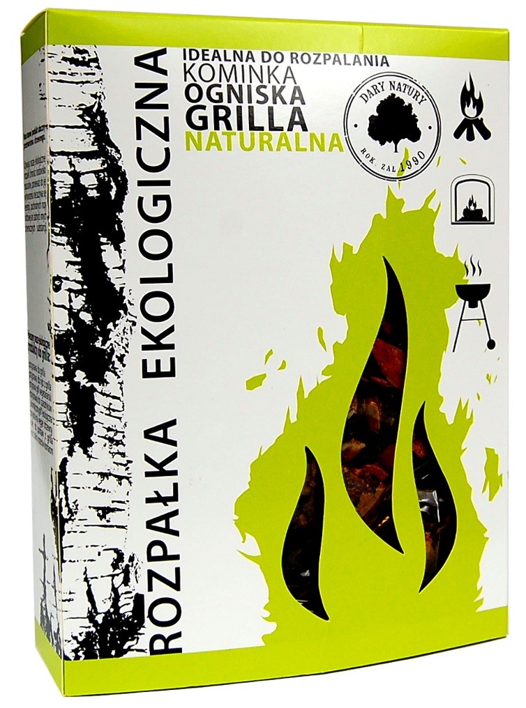 Rozpałka Do Grilla, Kominka I Ogniska Eko 350 G - Dary Natury
