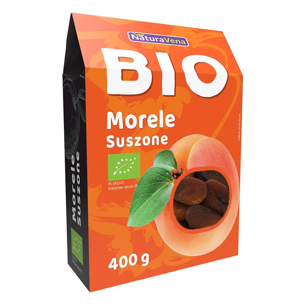 Morele Suszone Bio 400 G - Naturavena