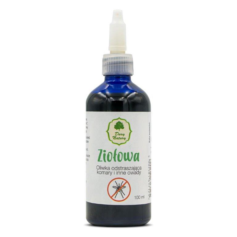 Oliwka Odstraszająca Komary I Inne Owady Ziołowa 100 Ml - Dary Natury (Produkt Sezonowy)