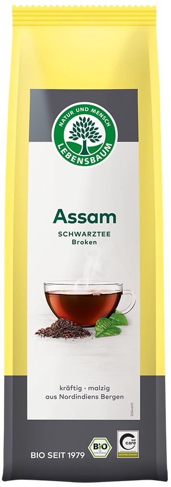 Herbata Czarna Assam Liściasta Bio 100 G - Lebensbaum