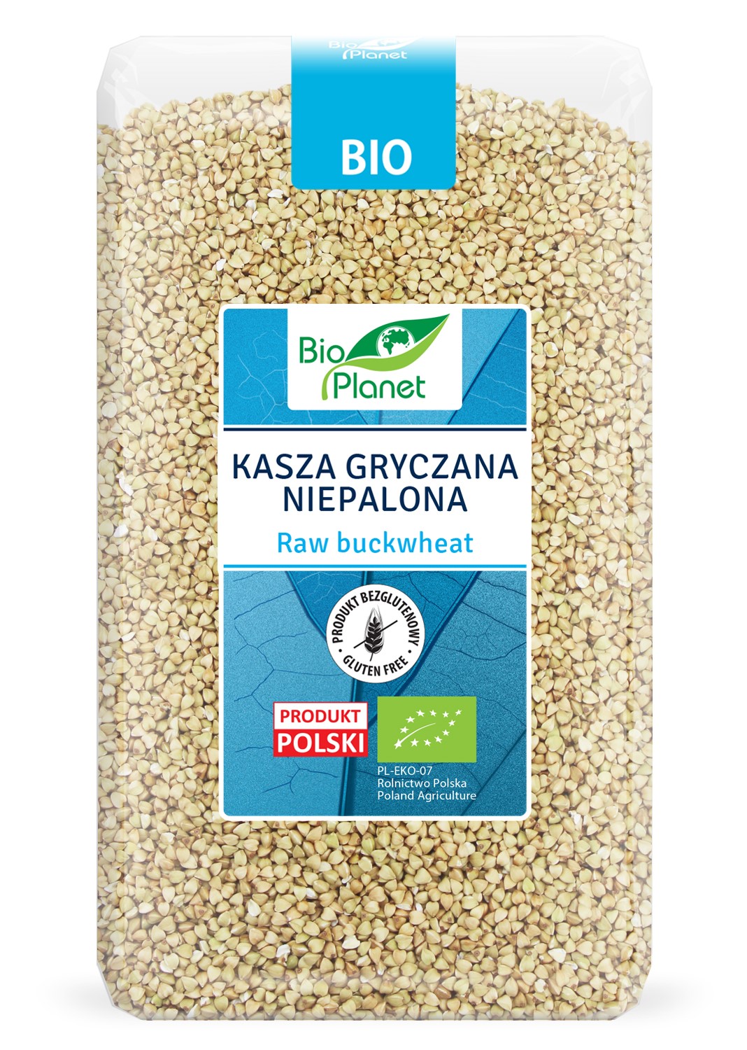 Kasza Gryczana Niepalona Bezglutenowa Bio 1 Kg - Bio Planet