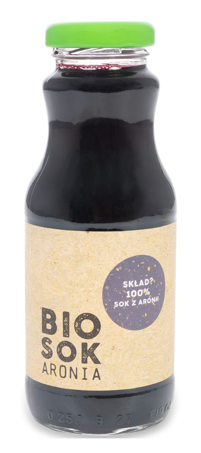 Sok Aroniowy Nfc Bio 250 Ml - Owocowe Smaki
