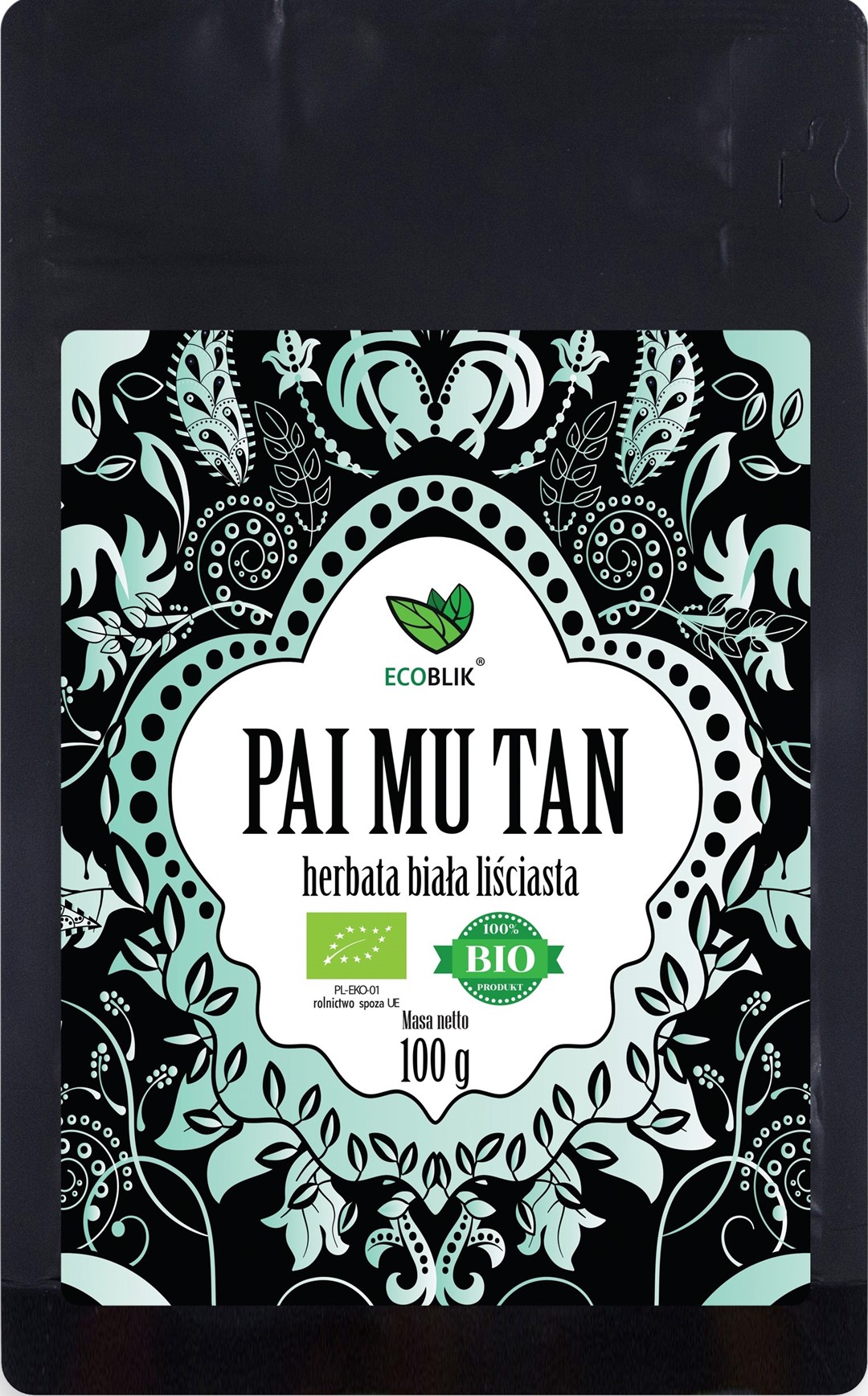 Herbata Biała Liściasta Pai Mu Tan Bio 100 G – Ecoblik