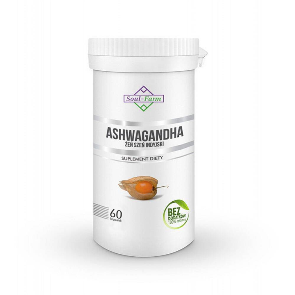 Ashwagandha Ekstrakt 60 Kapsułek (500 Mg) - Soul Farm