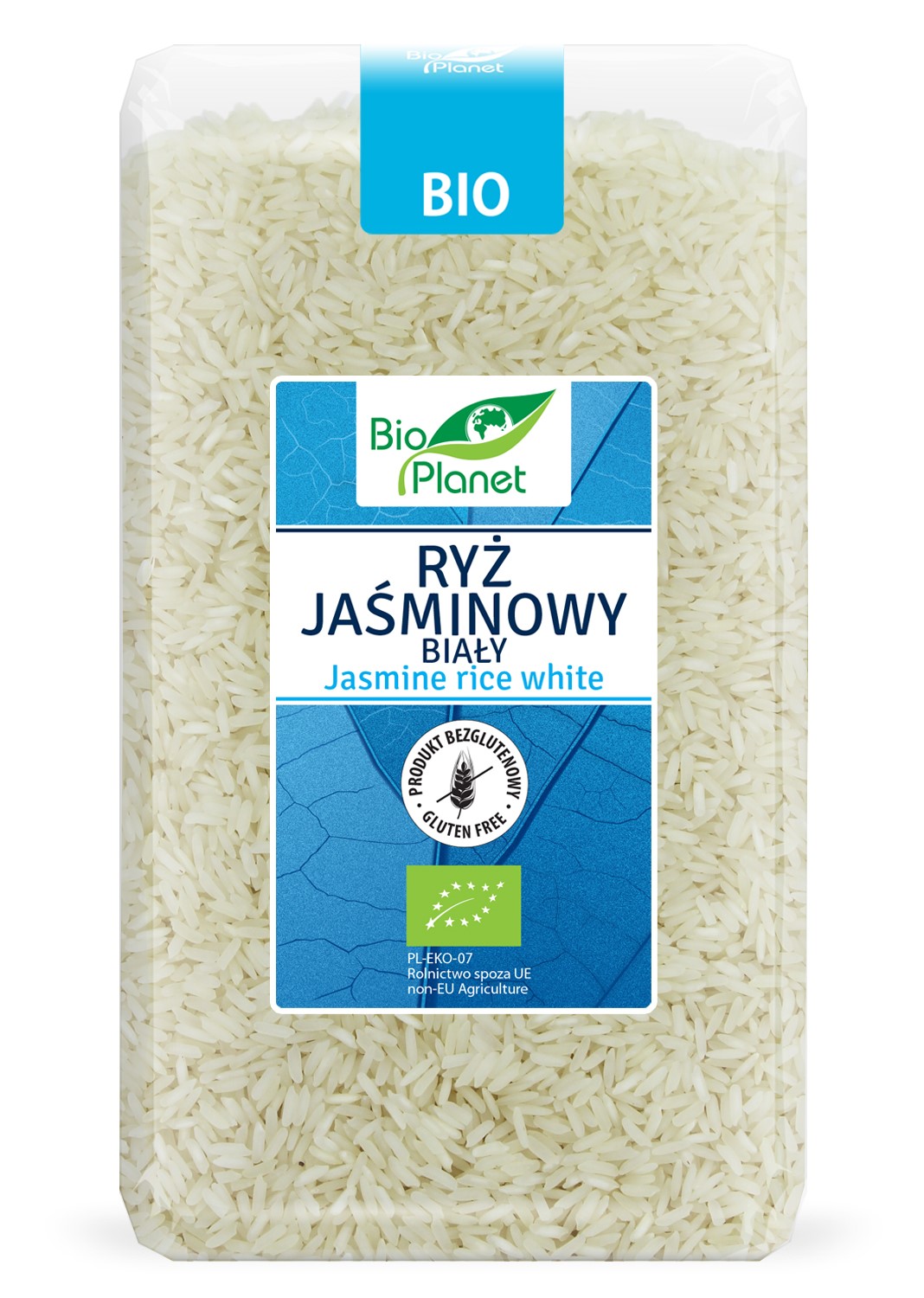 Ryż Jaśminowy Biały Bezglutenowy Bio 1 Kg - Bio Planet