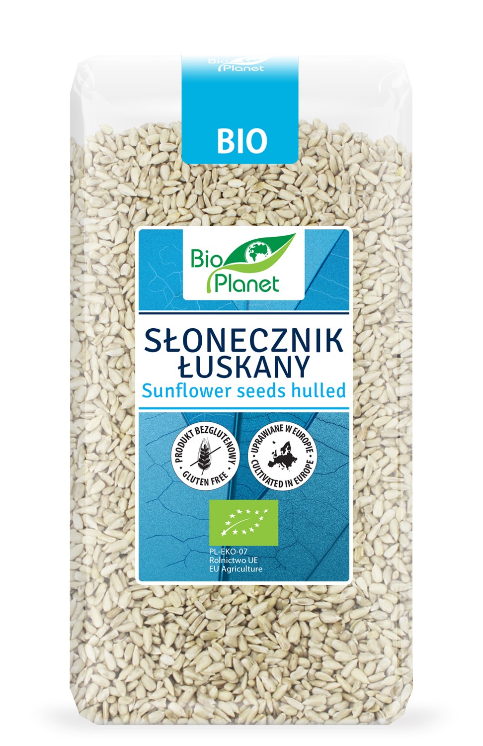 Słonecznik Łuskany Bezglutenowy Bio 350 G - Bio Planet