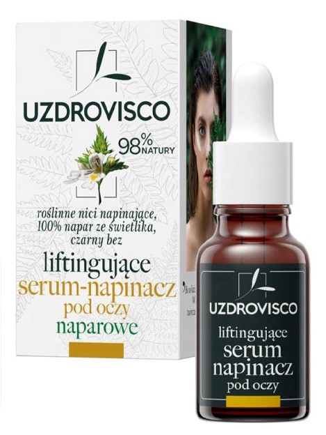 Serum - Napinacz Pod Oczy Liftingujące Naparowe 15 Ml - Uzdrovisco (Świetlik)