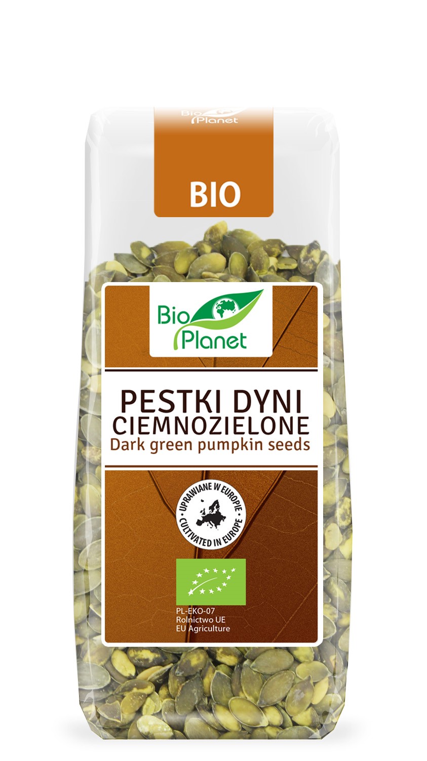 Pestki Dyni Ciemnozielone (Uprawiane W Europie) Bio 150 G - Bio Planet