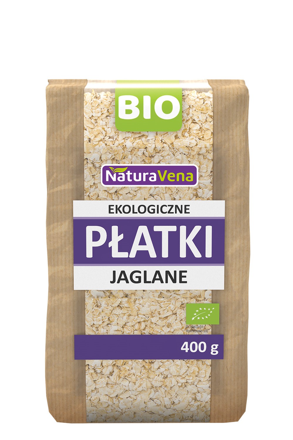 Płatki Jaglane Bio 400 G - Naturavena