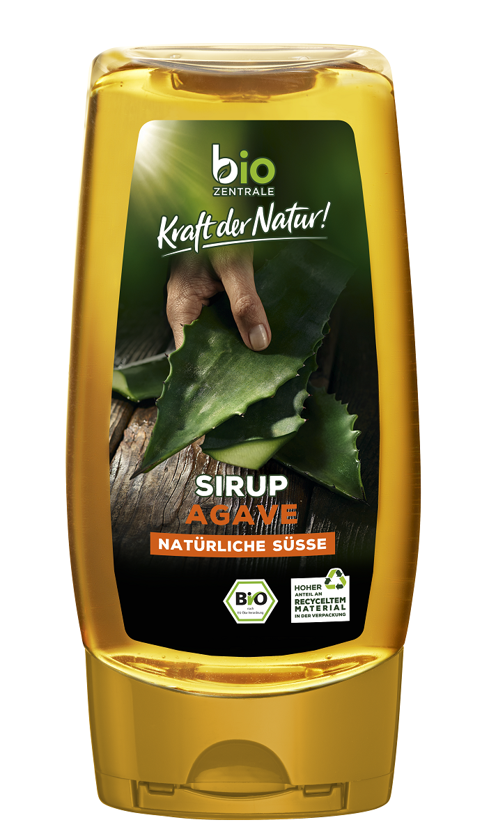 Syrop Z Agawy Bezglutenowy Bio 250 Ml (350 G) - Bio Zentrale