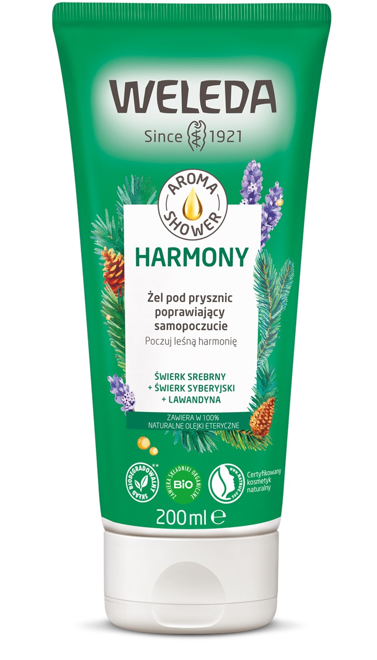 Żel Pod Prysznic "Harmony" Eco 200 Ml - Weleda