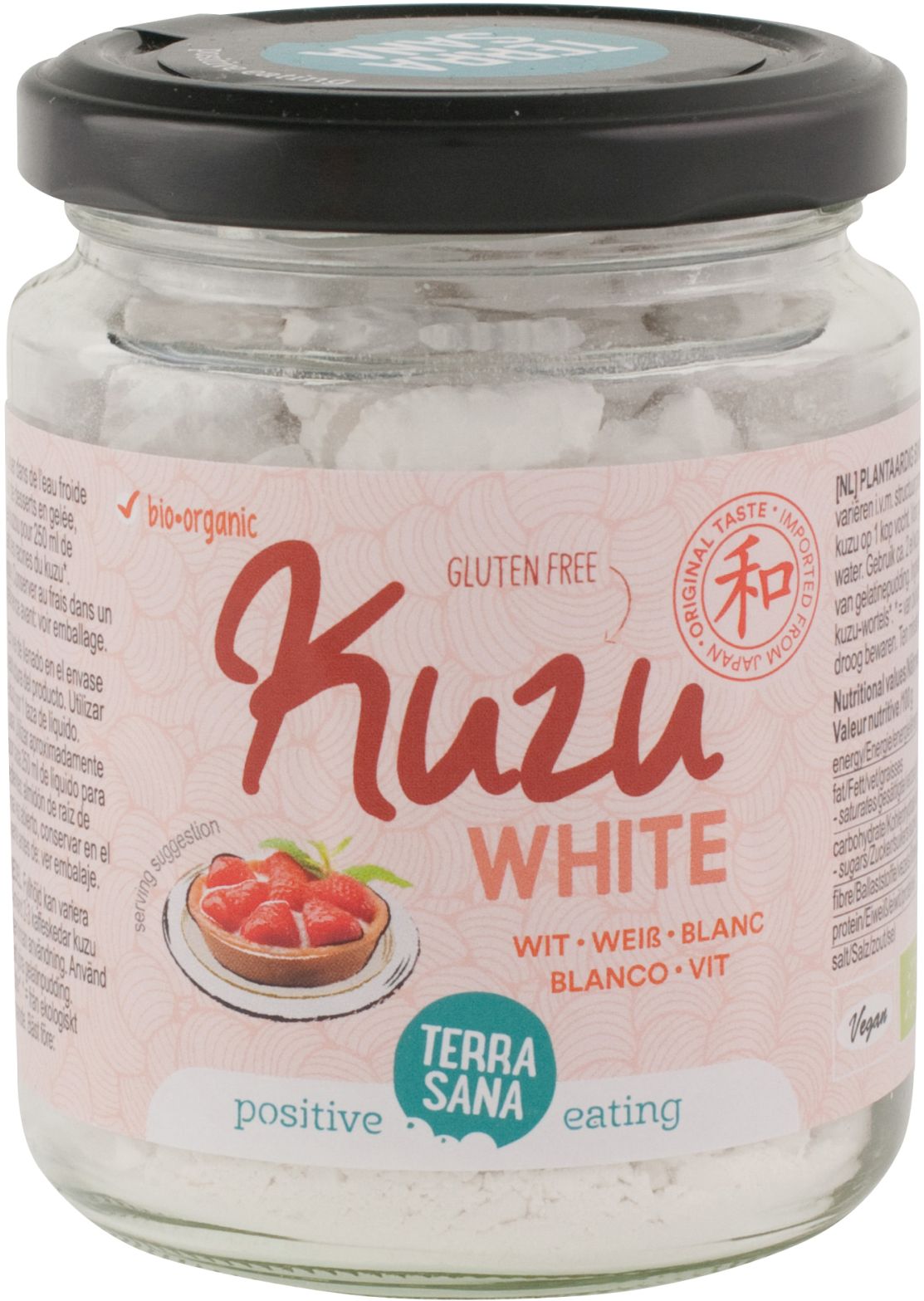 Kuzu Białe (Skrobia Z Korzenia) Bio 125 G - Terrasana