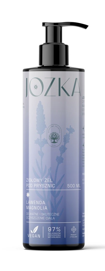 Żel Pod Prysznic Ziołowy (Lawenda, Magnolia) 500 Ml - Jozka (Dary Natury)