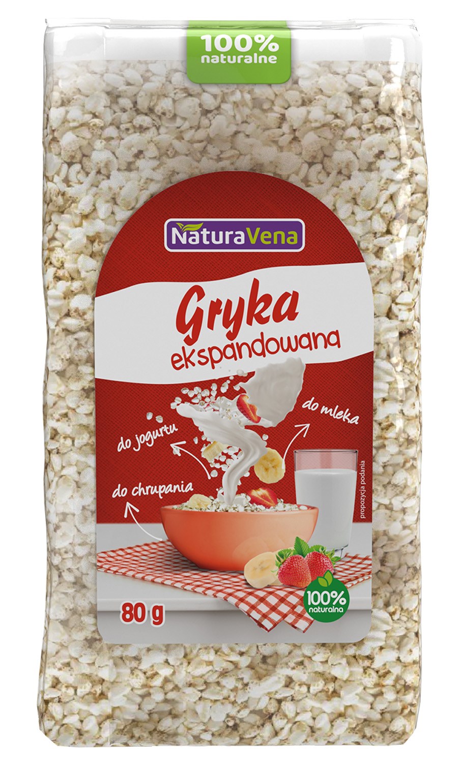 Gryka Ekspandowana 80 G - Naturavena