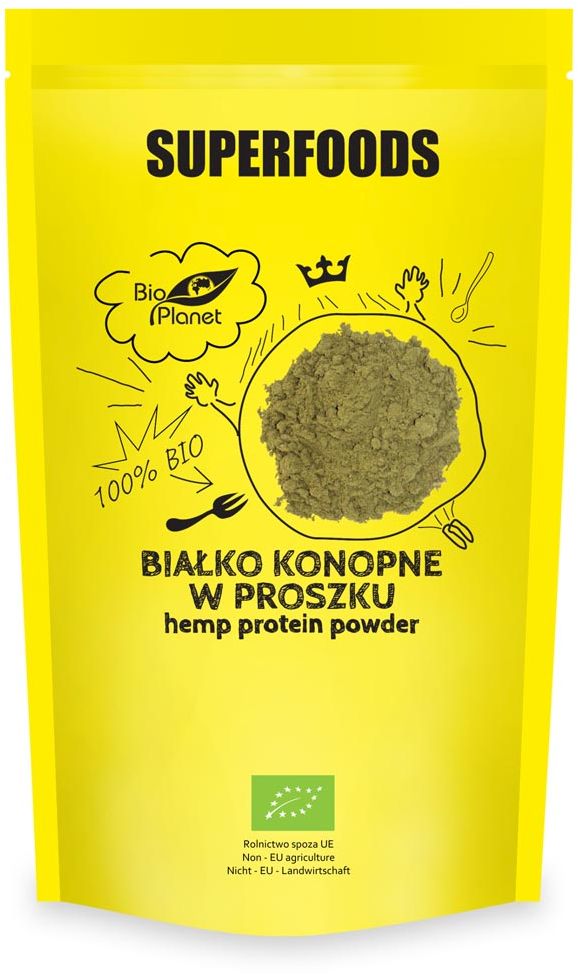 Białko Konopne W Proszku Bio 150 G - Bio Planet