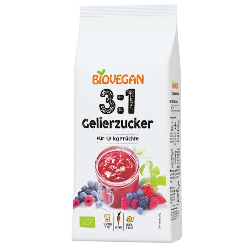 Cukier Żelujący 3:1 Bio 500 G - Biovegan