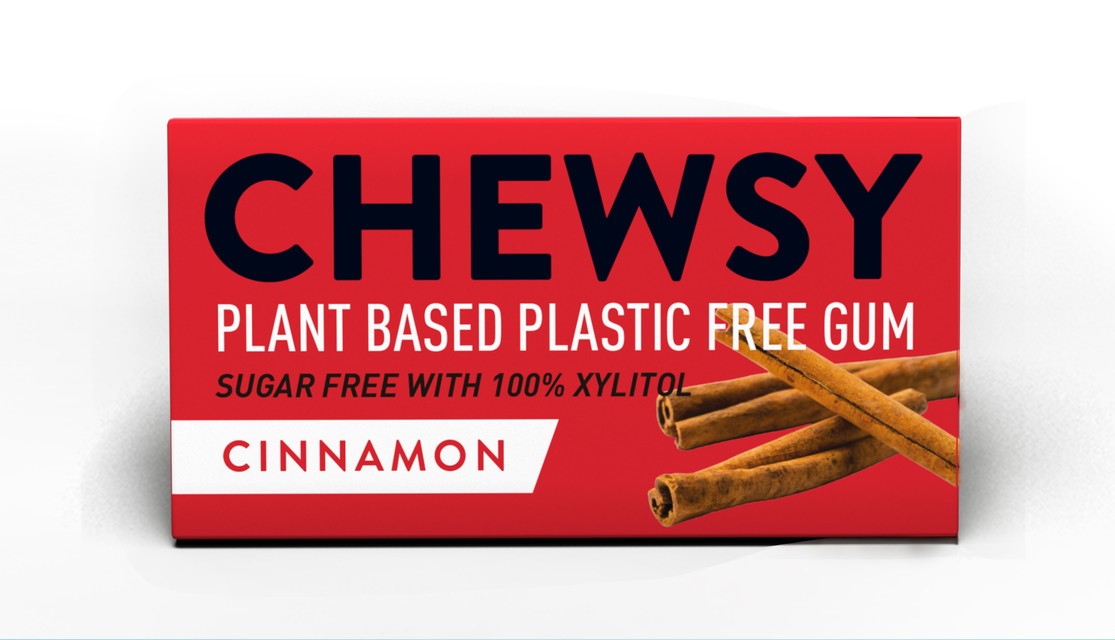 Guma Do Żucia Z Ksylitolem O Smaku Cynamonowym 15 G - Chewsy