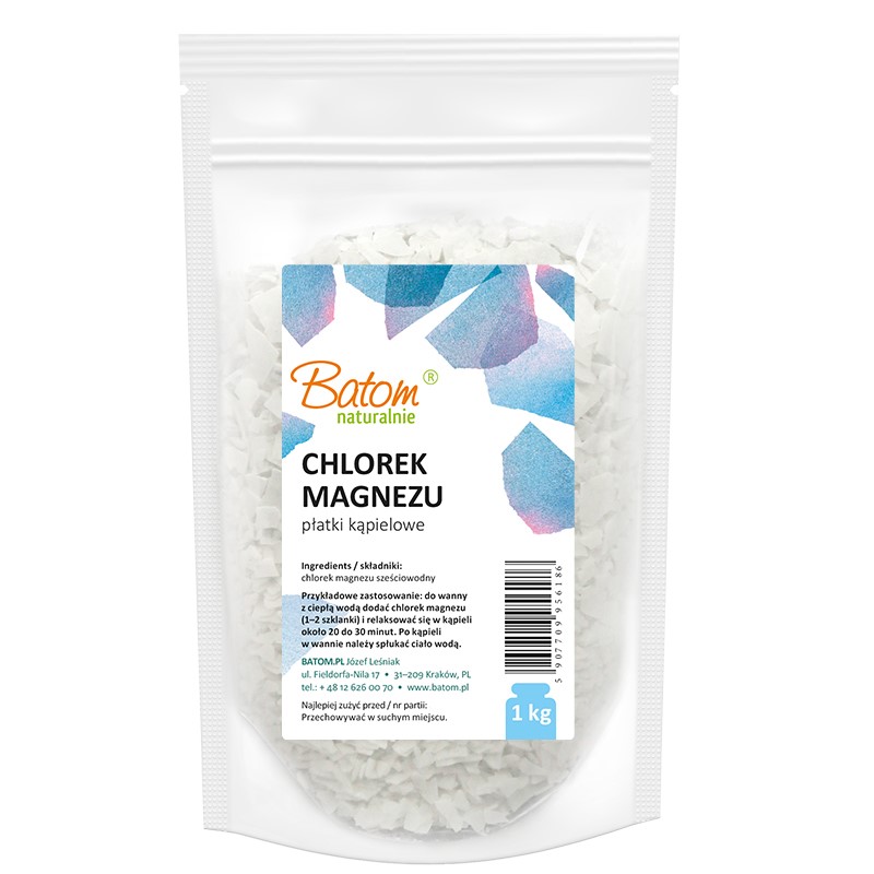 Płatki Kąpielowe (Chlorek Magnezu) 1 Kg - Batom