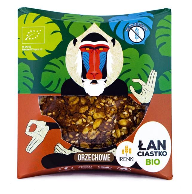 Ciastko Łan Z Orzeszkami Ziemnymi Bezglutenowe Bio 40 G - Irenki