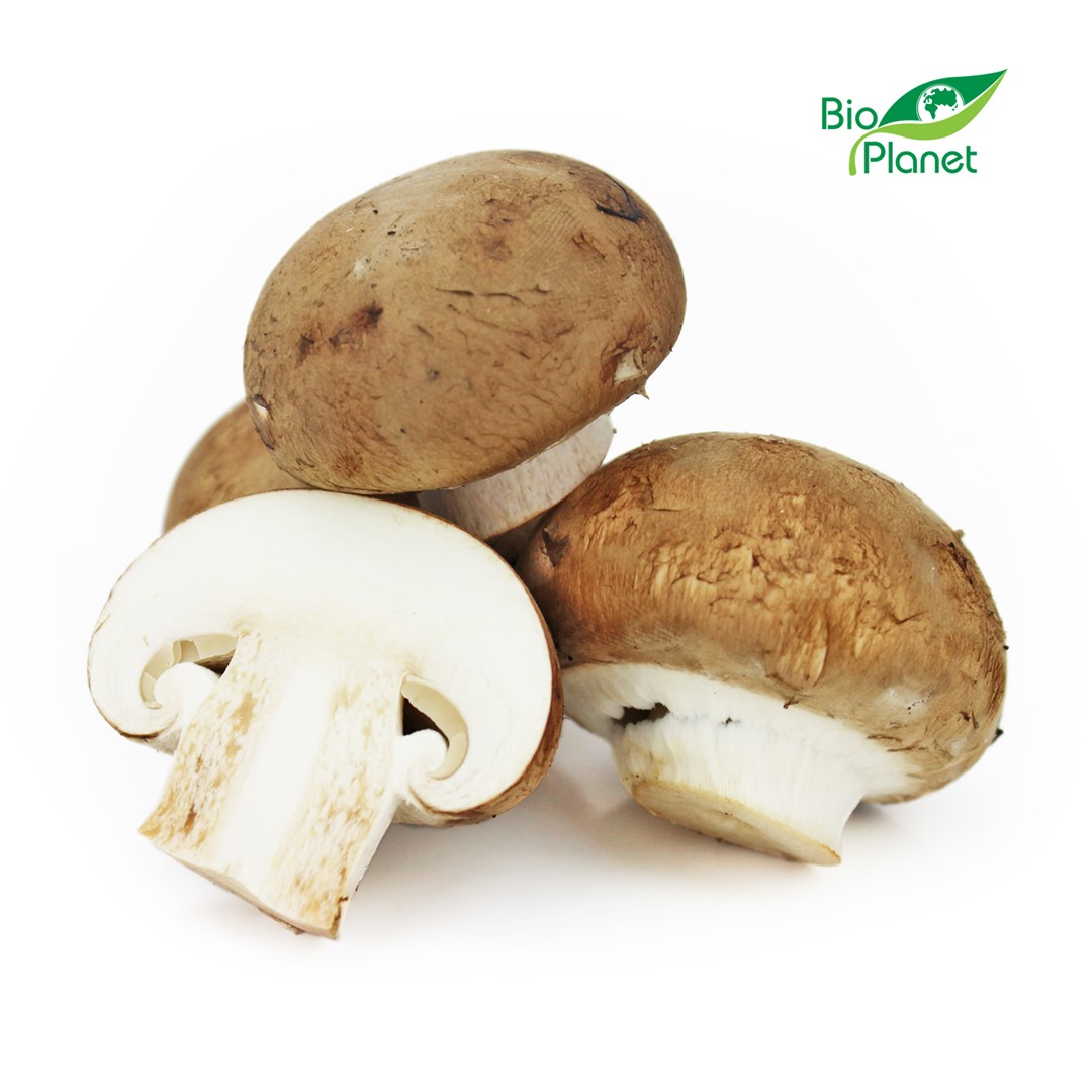 Pieczarki Brązowe Świeże Bio (Polska) (Około 0,25 Kg)