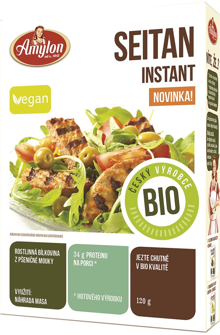 Seitan W Proszku Bio 120 G - Amylon