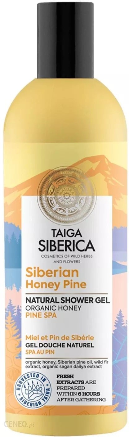 Żel Pod Prysznic Z Miodem I Sosną 270 Ml - Natura Siberica (Taiga)
