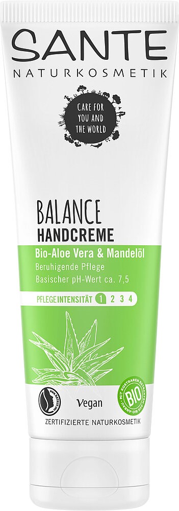 Krem Do Rąk Aloes I Olejek Migdałowy Eco 75 Ml - Sante