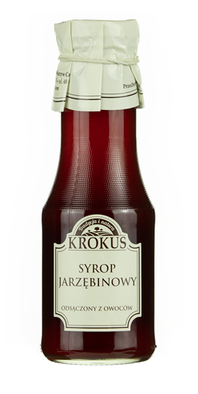 Syrop Jarzębinowy Bezglutenowy 355 G (280 Ml) - Krokus