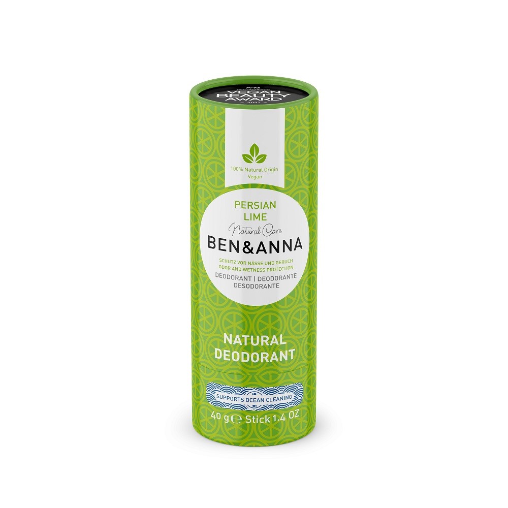 Dezodorant W Sztyfcie Na Bazie Sody Persian Lime Eco 40 G - Ben & Anna