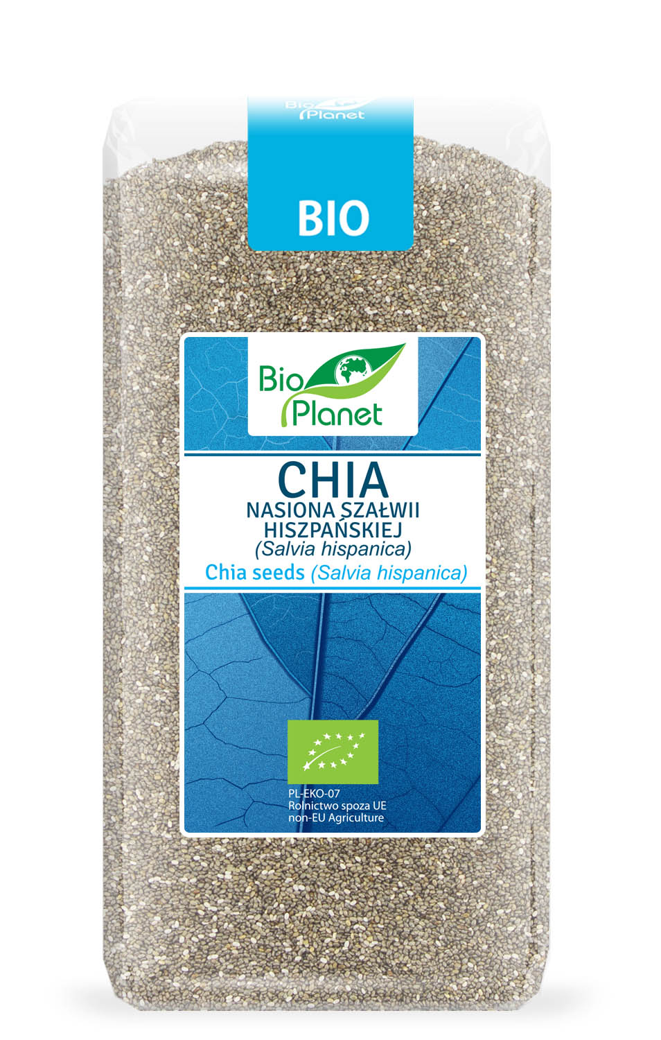 Chia - Nasiona Szałwii Hiszpańskiej Bio 400 G - Bio Planet
