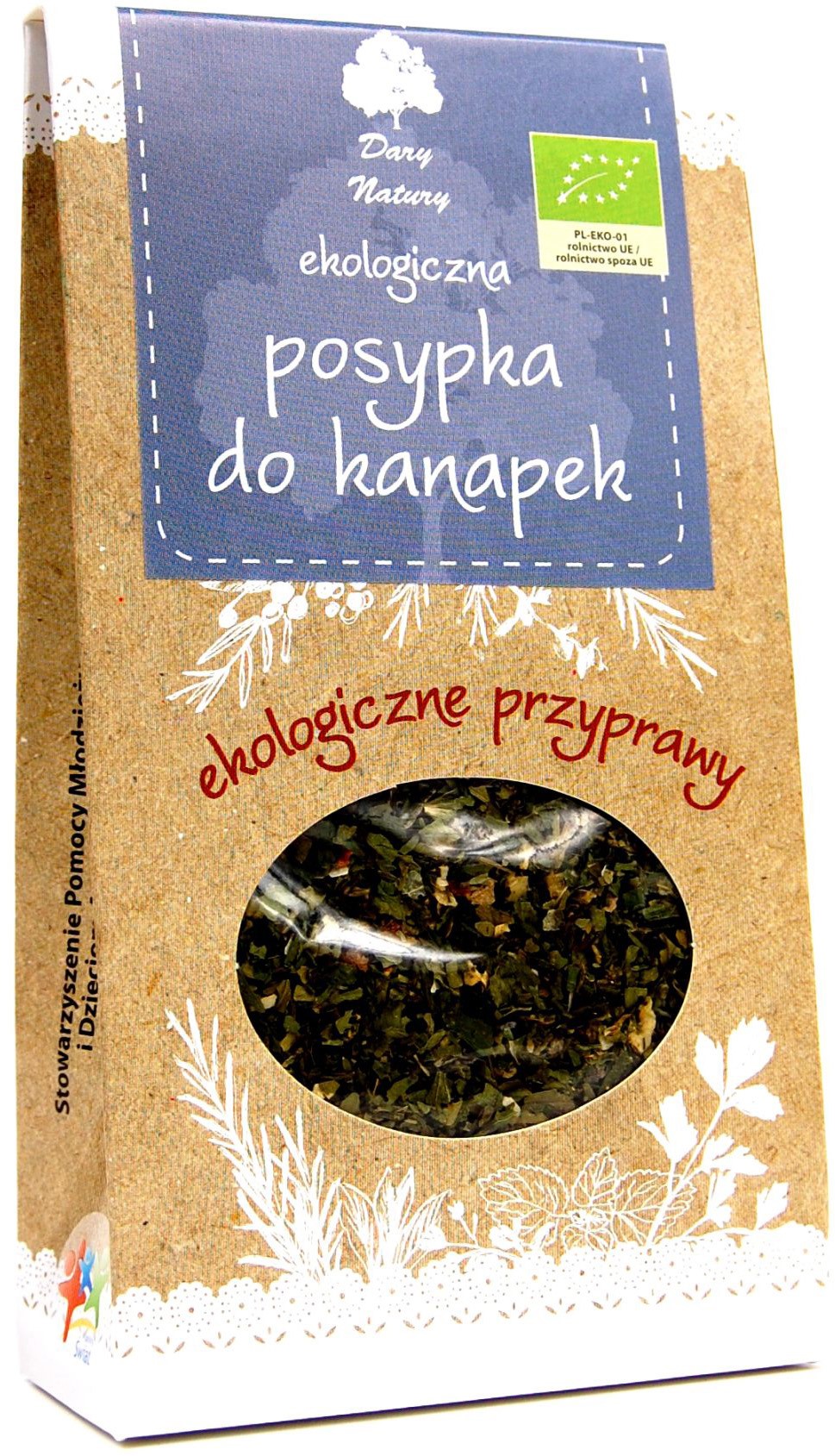 Posypka Do Kanapek Bio 30 G - Dary Natury