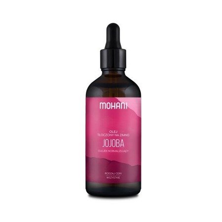 Olej Kosmetyczny Jojoba Tłoczony Na Zimno 100 Ml - Mohani