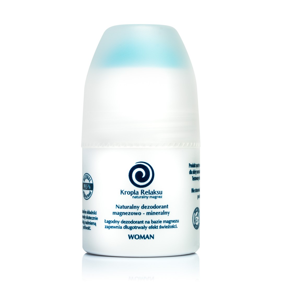 Dezodorant Magnezowo - Mineralny Dla Kobiet 60 Ml - Kropla Relaksu