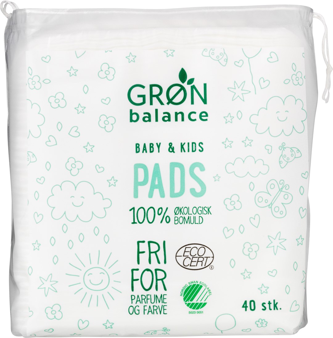 Płatki Kosmetyczne Bawełniane Dla Dzieci Eco 40 Szt. - Gron Balance