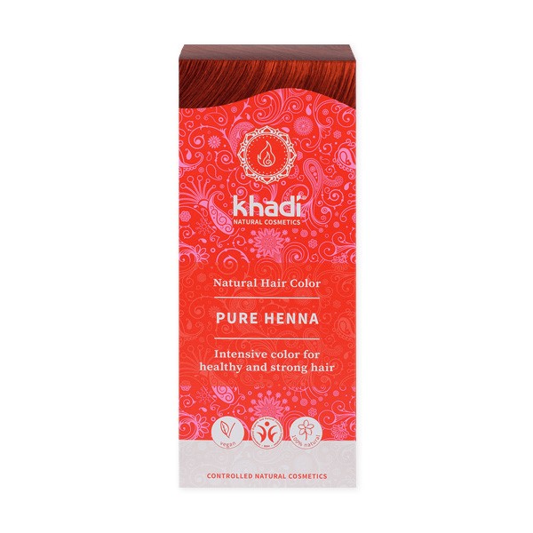 Henna Naturalna Czerwona (Ruda) 100 G - Khadi