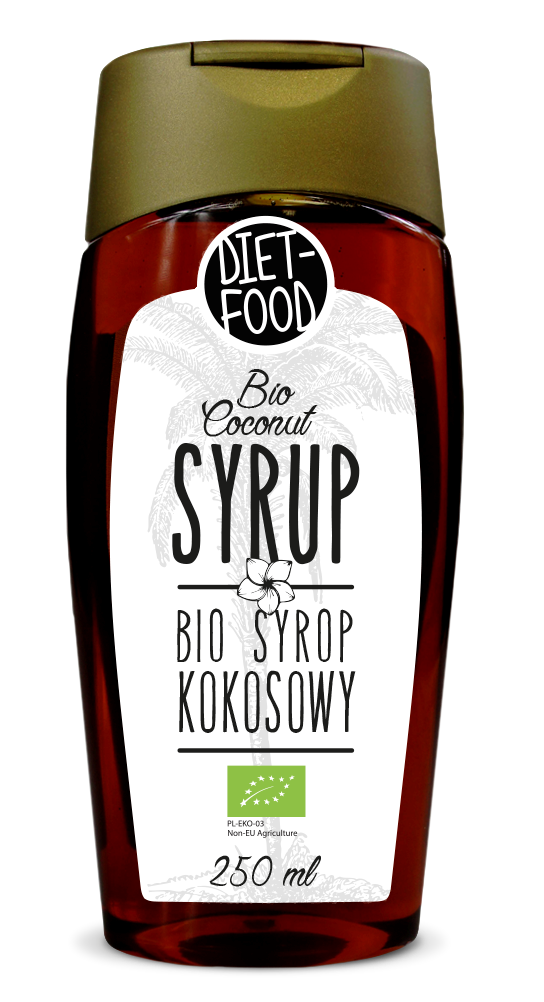 Syrop Kokosowy Bio 250 G - Diet-Food