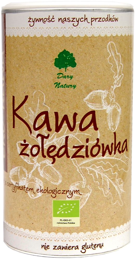 Kawa Żołędziówka Bezglutenowa Bio 200 G - Dary Natury