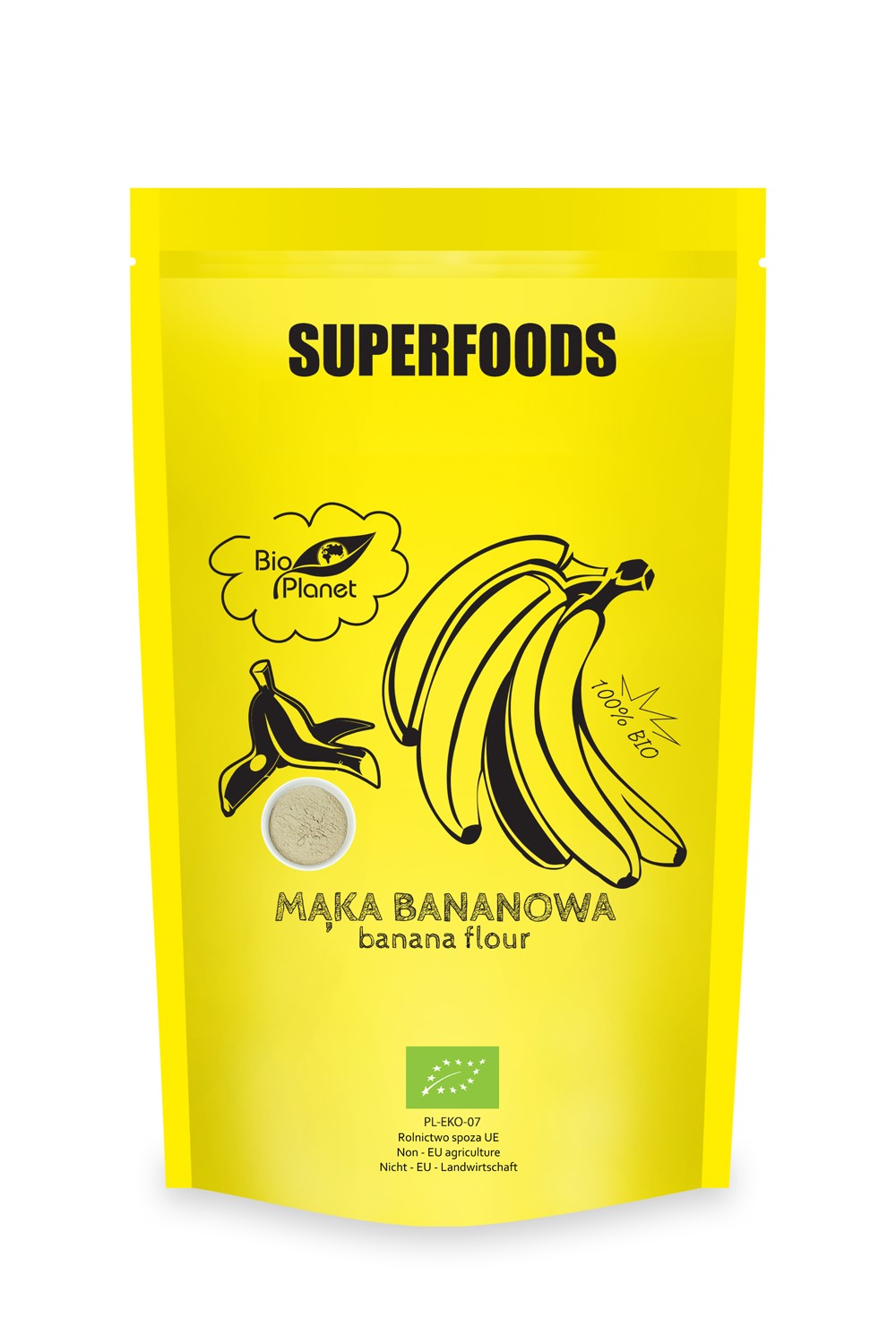 Mąka Bananowa Bio 200 G - Bio Planet