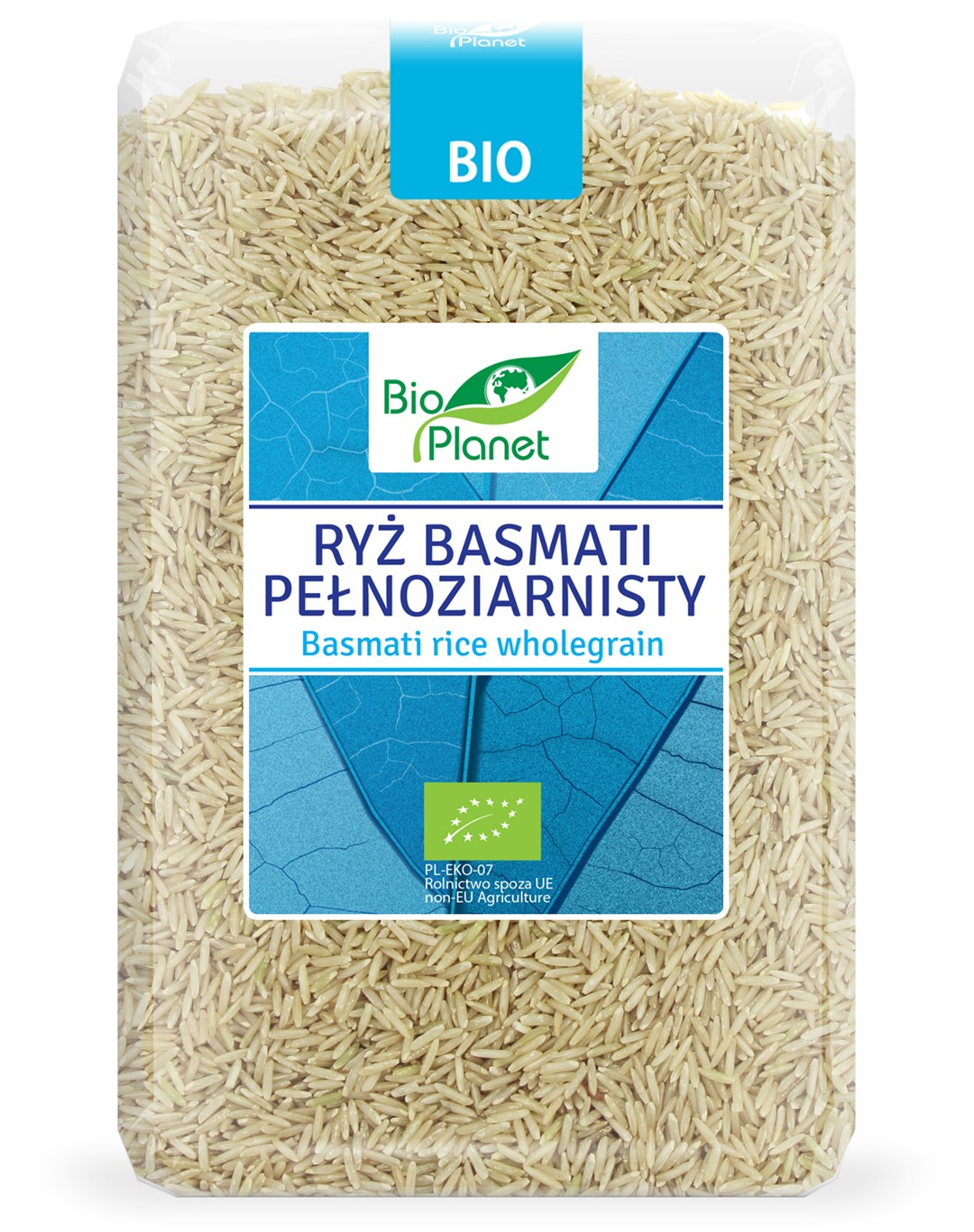 Ryż Basmati Pełnoziarnisty Bio 2 Kg - Bio Planet