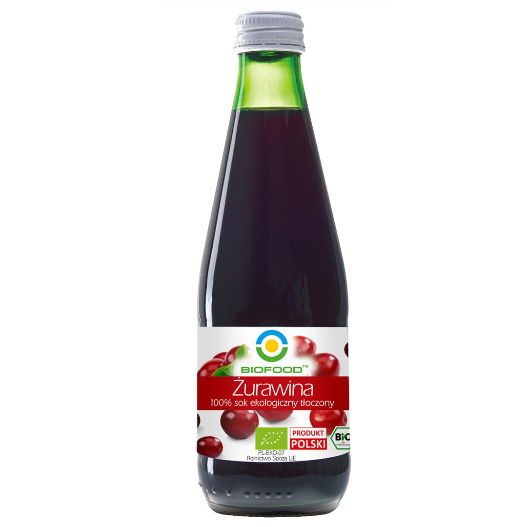 Sok Żurawinowy Nfc Bezglutenowy Bio 300 Ml - Bio Food
