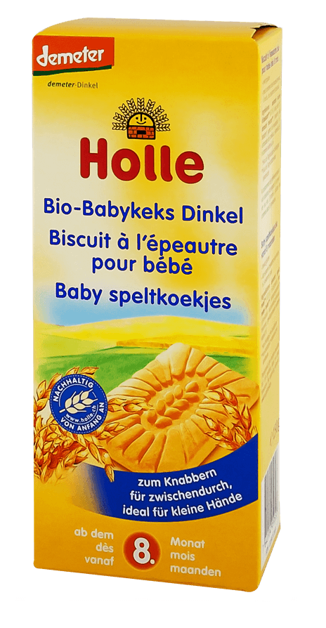 Ciastka Orkiszowe Od 8 Miesiąca Demeter Bio 150 G - Holle