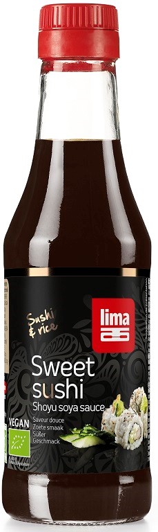 Sos Sojowy Shoyu Słodki Do Sushi Bio 250 Ml - Lima