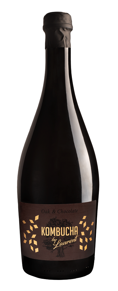 Kombucha Szampańska Na Płatkach Dębu O Smaku Czekoladowym Bio 750 Ml - Kombucha By Laurent