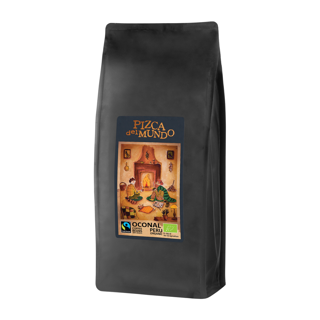 Kawa Ziarnista Arabica 100 % Oconal Fair Trade Bio 1 Kg - Pizca Del Mundo