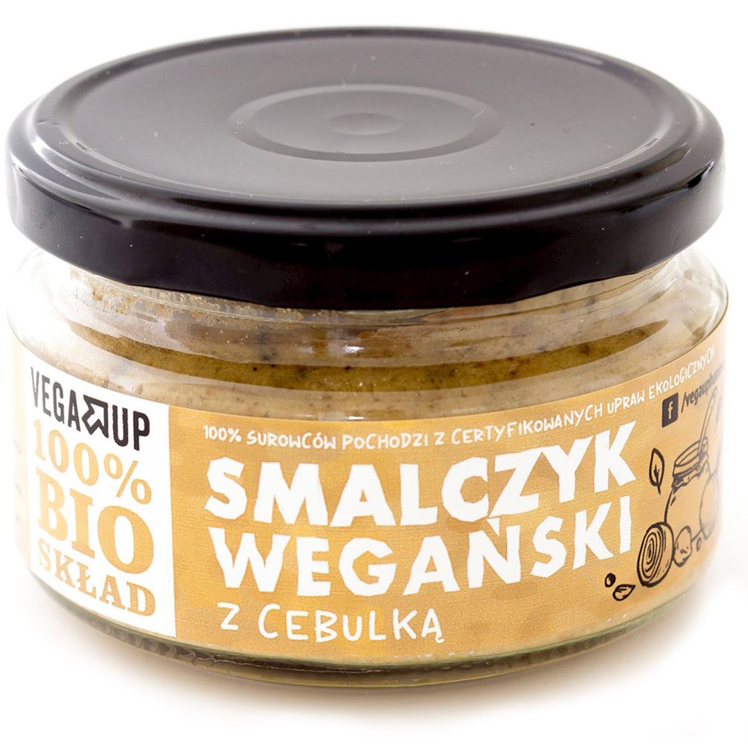 Smalczyk Wegański Z Cebulą Bio 190 G - Vega Up